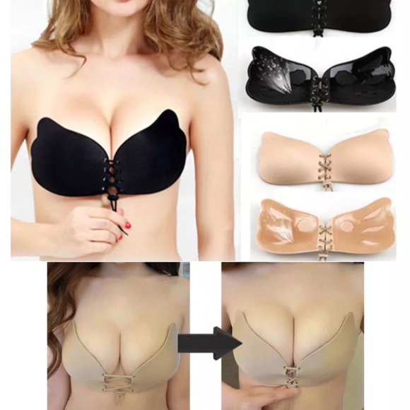 ✨SALE✨Push Up Invisible Silicone Bra Strapless - Picture 5 of 6