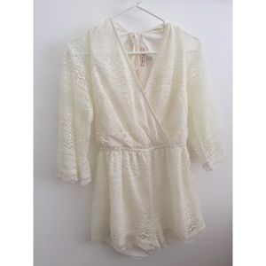 Lace Romper