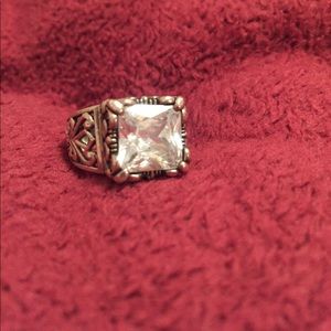 Silpada large stone ring