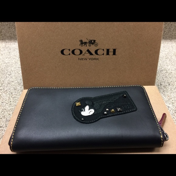 coach disney wallets