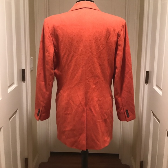 Authentic Vintage DKNY orange blazer - Picture 2 of 4