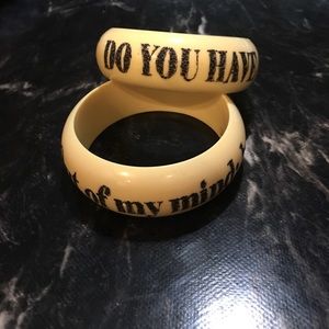 REDUCED Jessica Kagen Cushman 2 bracelet set