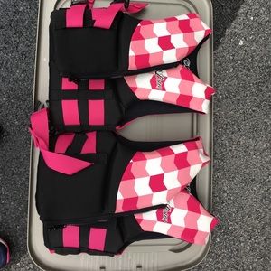 2 Youth Life Jackets
