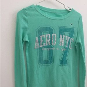 TEAL Aeropostale long sleeve