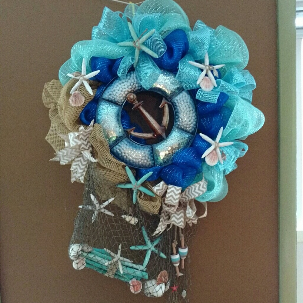 ⚓New Nautical wreath 🏖⛵⚓🛳⚓⚓