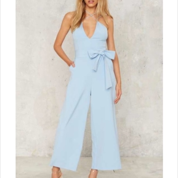 SOLD Nasty Gal Plunging Jumpsuit - Picture 3 of 8
