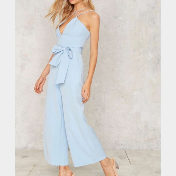 SOLD Nasty Gal Plunging Jumpsuit - Picture 4 of 8