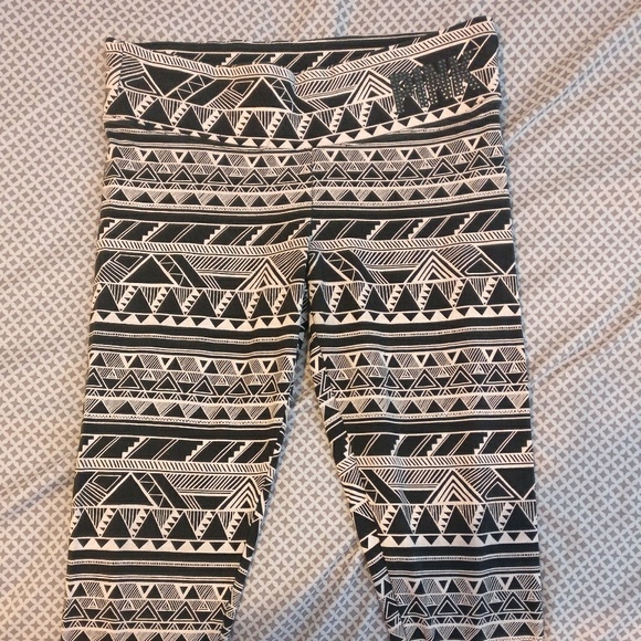 PINK Tribal Leggings - Picture 2 of 5