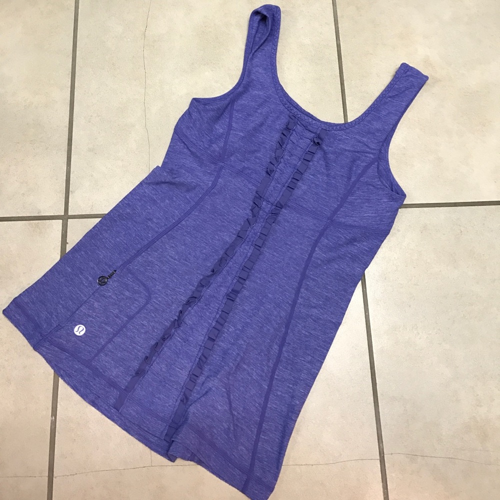Lululemon ruffle tank