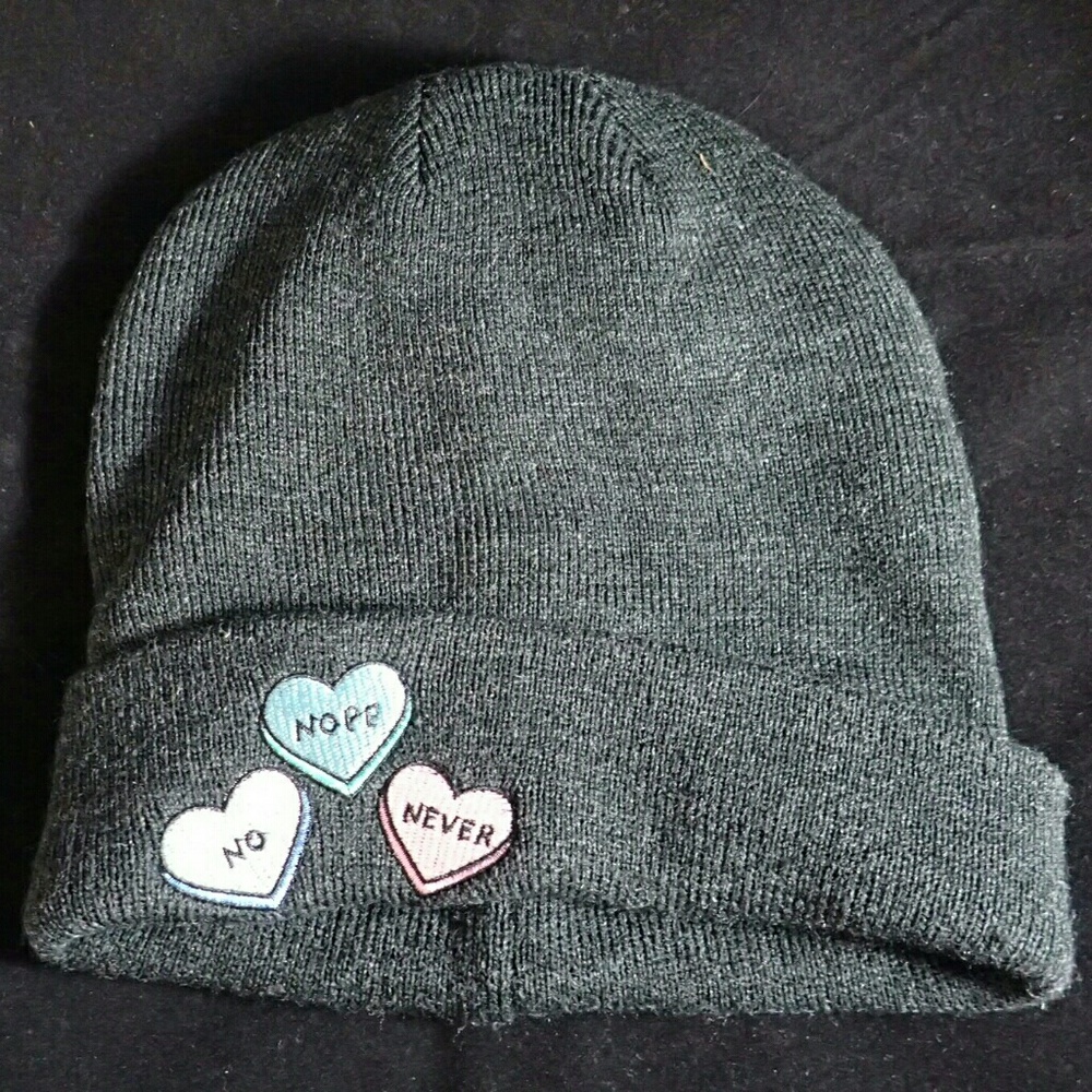 A. Lab Candy Hearts Grey Hat - New