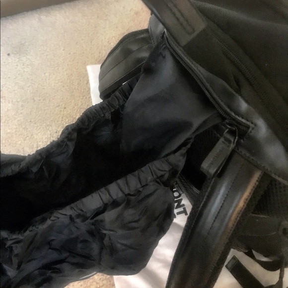 MontBlanc 'Nightflight' Leather/Nylon Backpack (L) - Picture 8 of 8