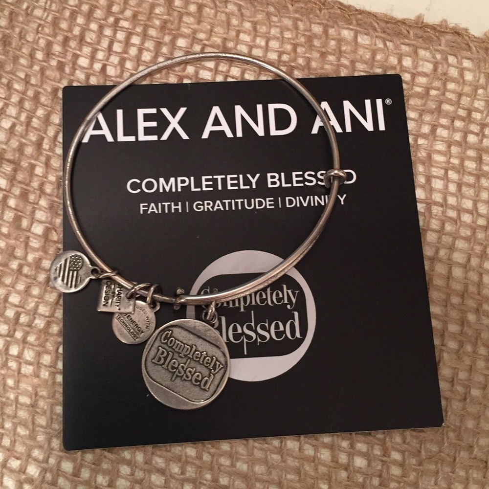 Alex and Ani Bangle Completely Blessed