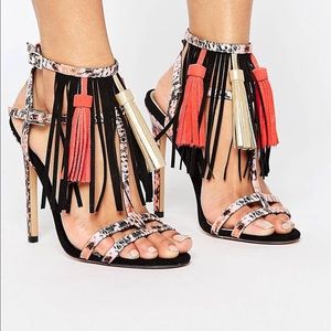 Asos Hey baby Tassel Heel
