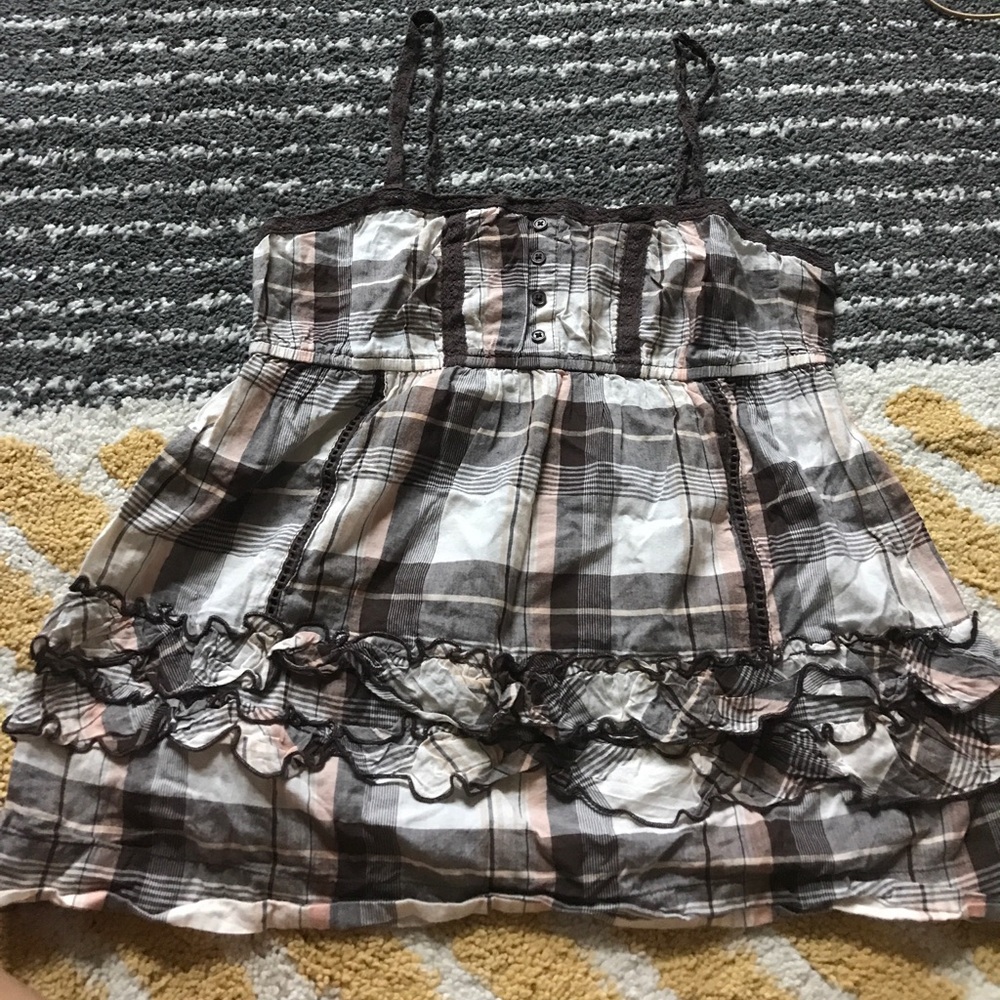 Junior multicolored top, size M