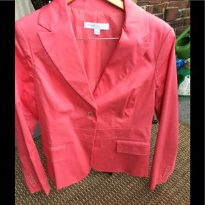 New York and Company blazer - coral colored