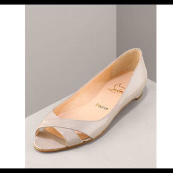 Christian Louboutin Shoes - Christian Louboutin Open-Toe Flat
