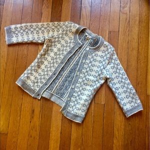 Anthro Retro Cardigan