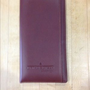 Cutter and Buck leather passport holder
