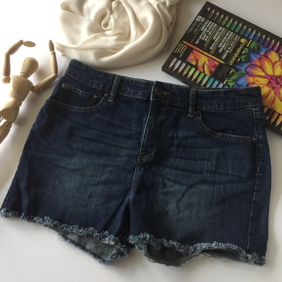 GAP Pants - GAP High Rise Cut Off Shorts
