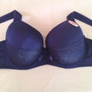42DDD Bra (Navy Blue)
