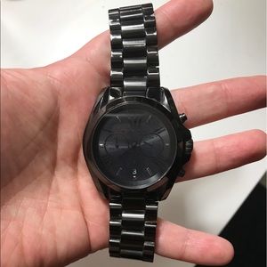 Michael Kors black watch.
