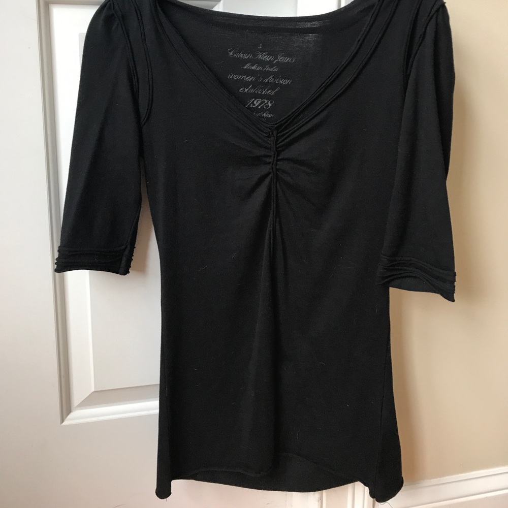 Women's Calvin Klein black shirt