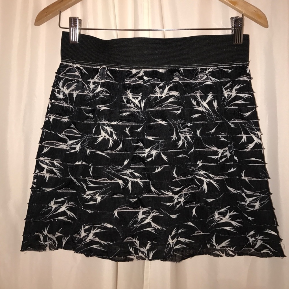 Ruffled Free people mini skirt