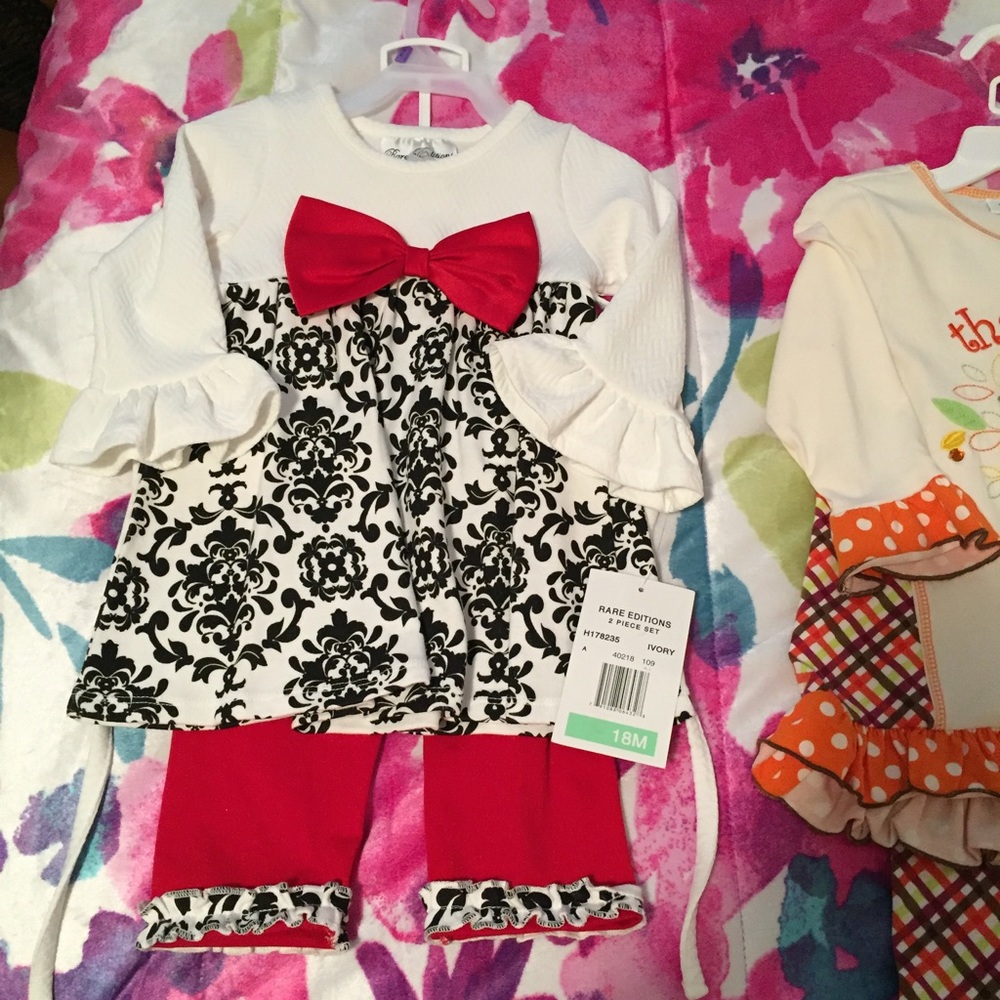 Bonnie Jean and Rare Editions 2 piece sets