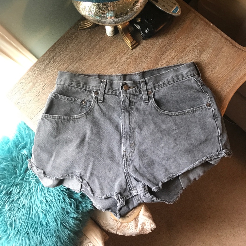 Urban Outfitters distressed jean shorts