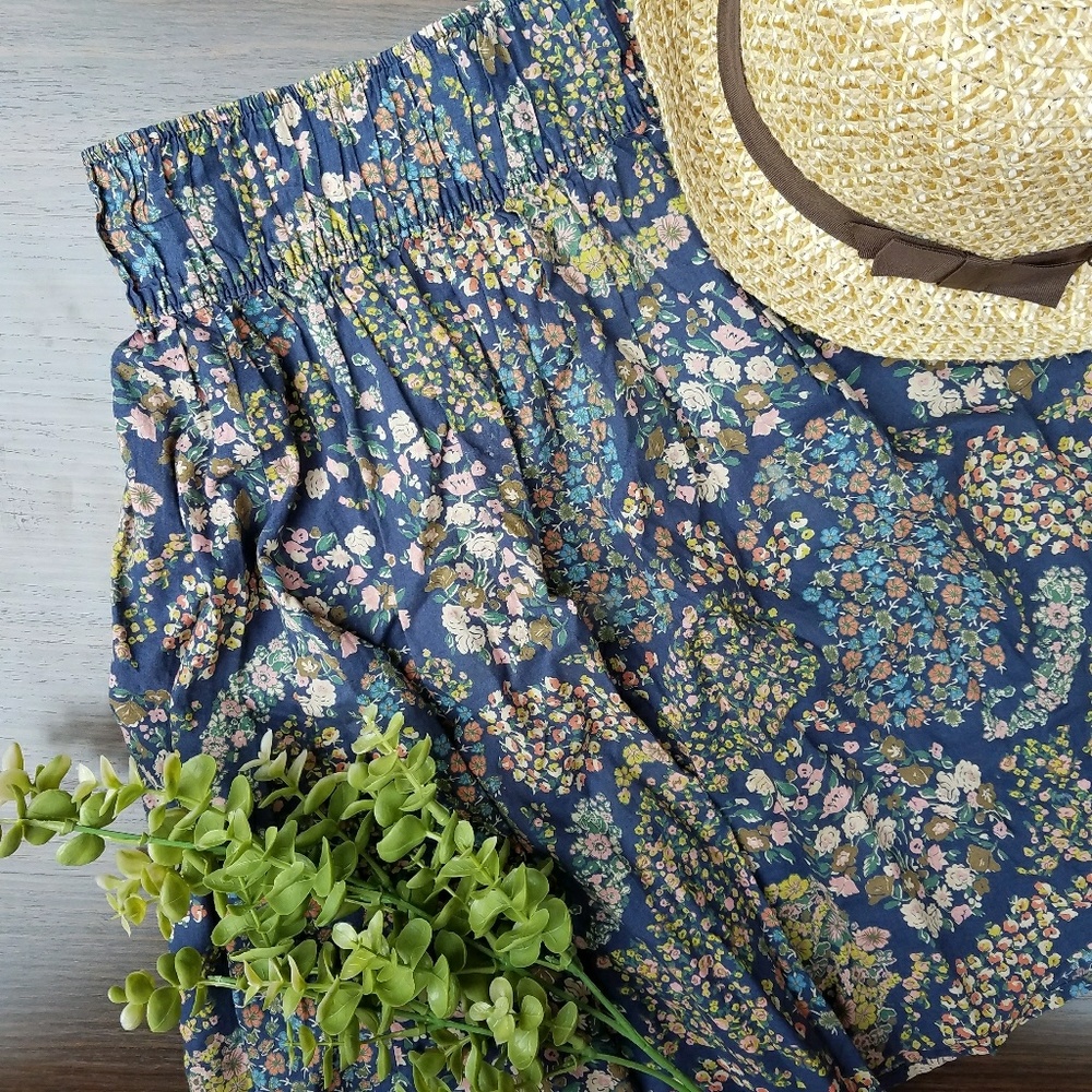 H&M Floral Print Skirt