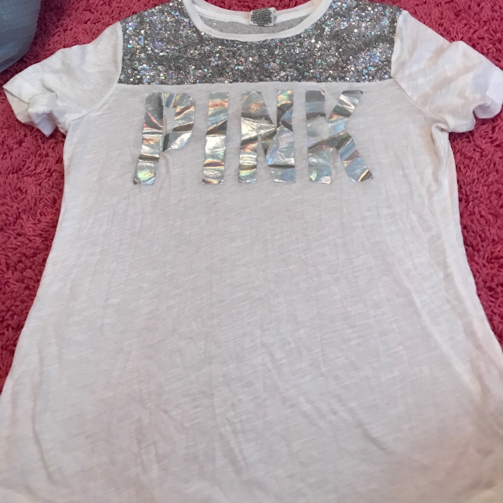 VS Pink Limited Edition Sparkle Tee