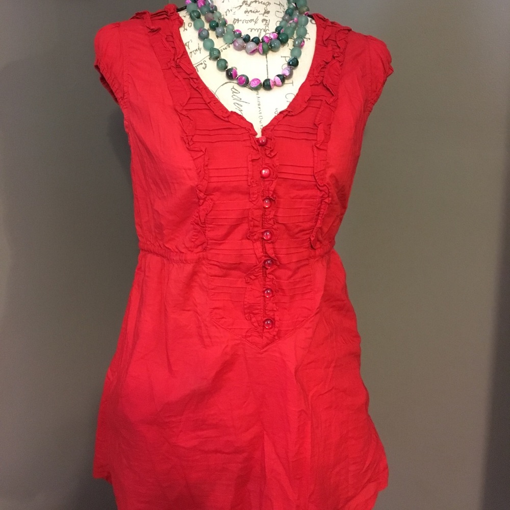 Anthropologie cotton tunic