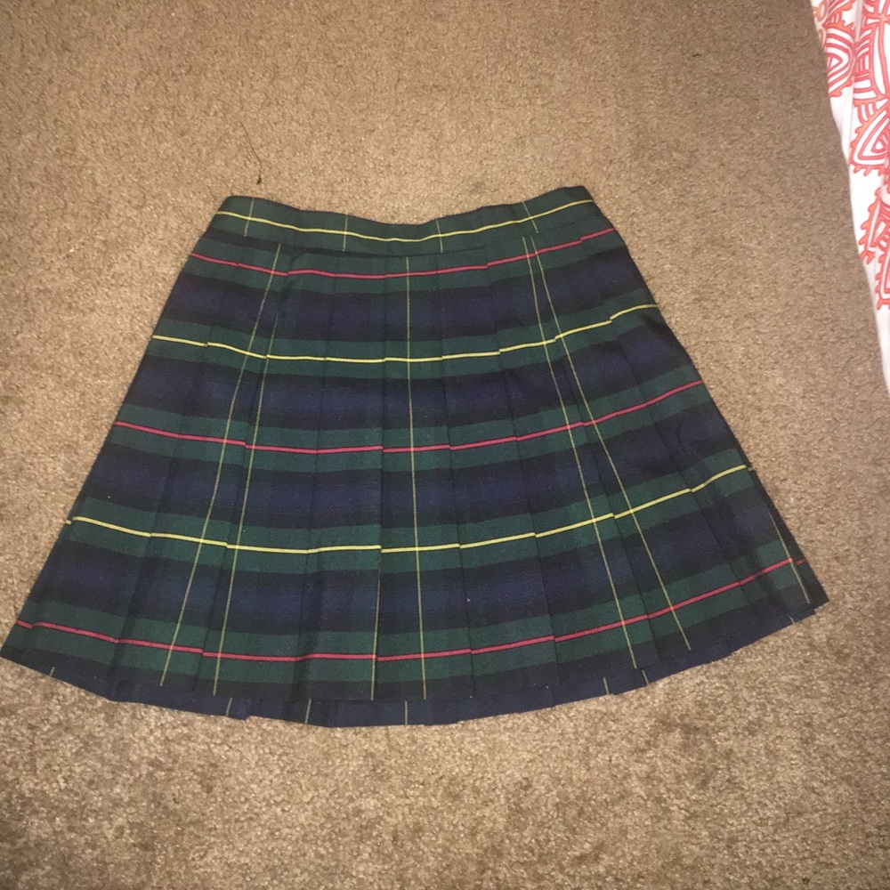 AA PLAID TENNIS SKIRT