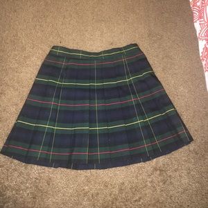 AA PLAID TENNIS SKIRT