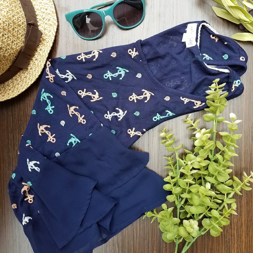 Flowy Anchor Tank Top