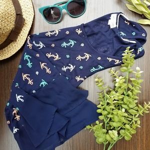 Flowy Anchor Tank Top