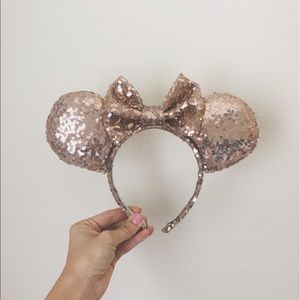 Gold Minnie Ears