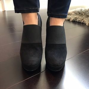Stuart Weitzman black booties