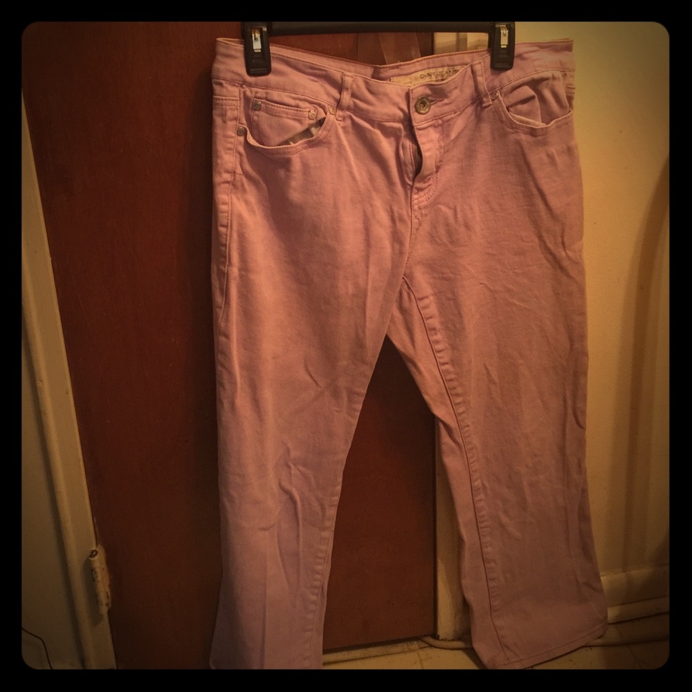Light purple capris