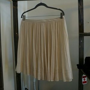 DONATED  NWT Luxurious silk skirt
