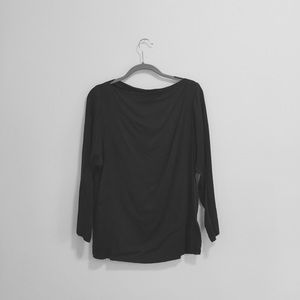 Raw edge Silk top with tie by Sack's + SimpleLife