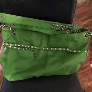 Light green purse