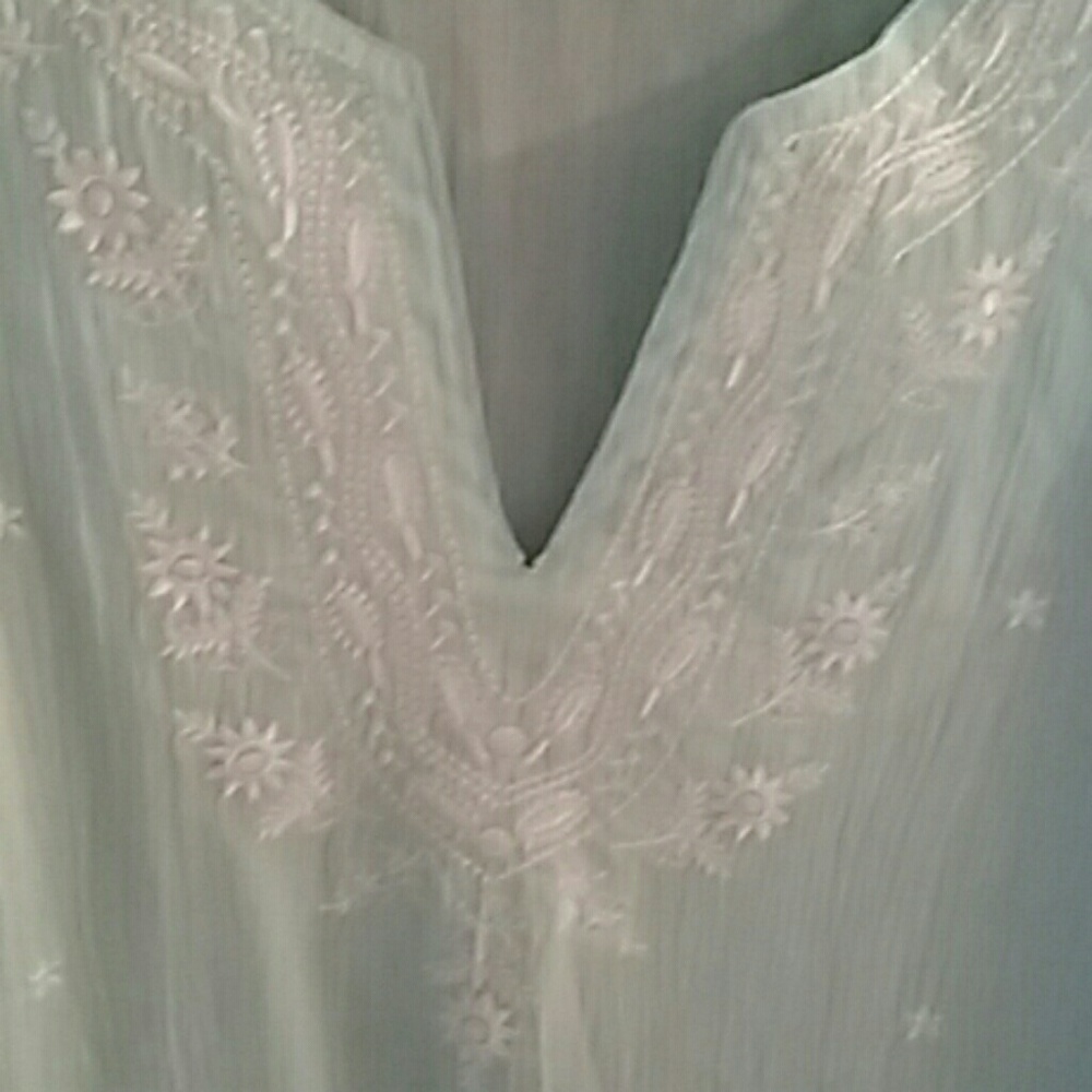 Tunic, just beautiful soft teal color with