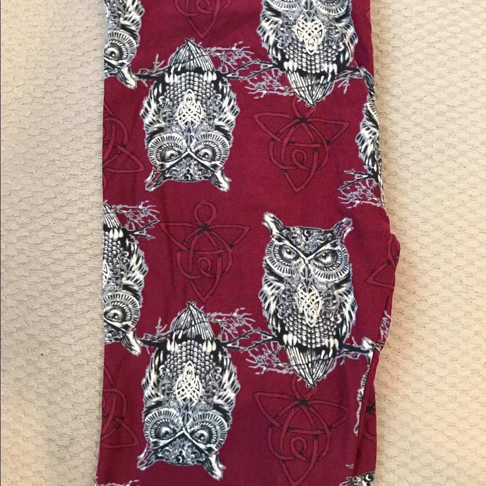 NWT UNICORN Lularoe OS Celtic Owl Leggings
