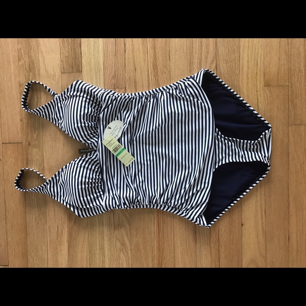 NWT Tommy Bahama Nautical Swimsuit 8