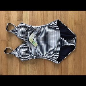 NWT Tommy Bahama Nautical Swimsuit 8
