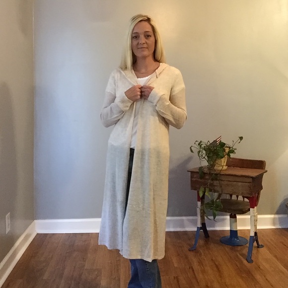 Hooded lightweight Cardigan - Picture 5 of 7
