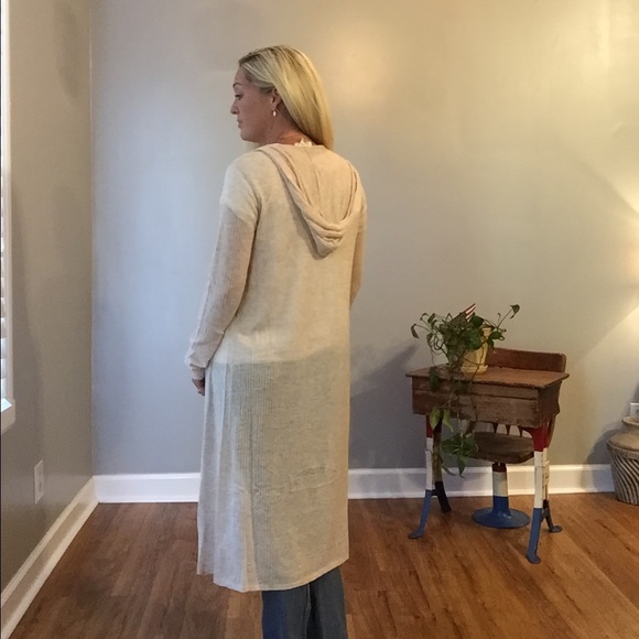 Hooded lightweight Cardigan - Picture 6 of 7