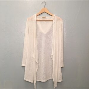 H.I.P WHITE SHEER LONG CARDIGAN 🚨 PRICE DROP