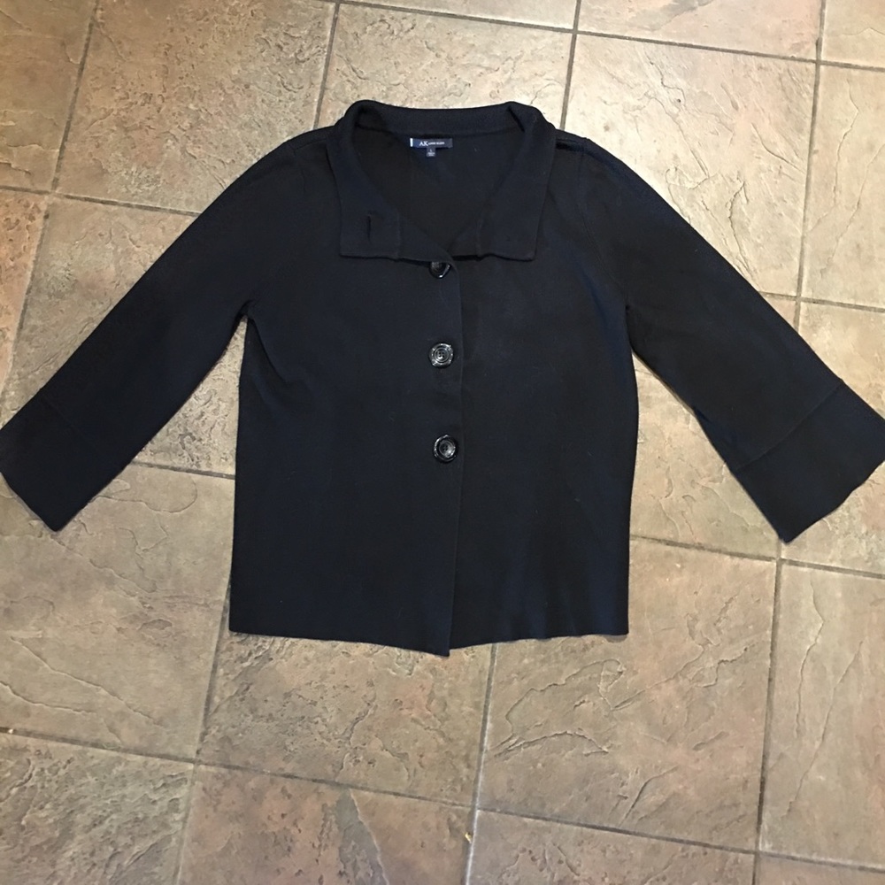 Anne Klein Cardigan Sweater with Button Accents